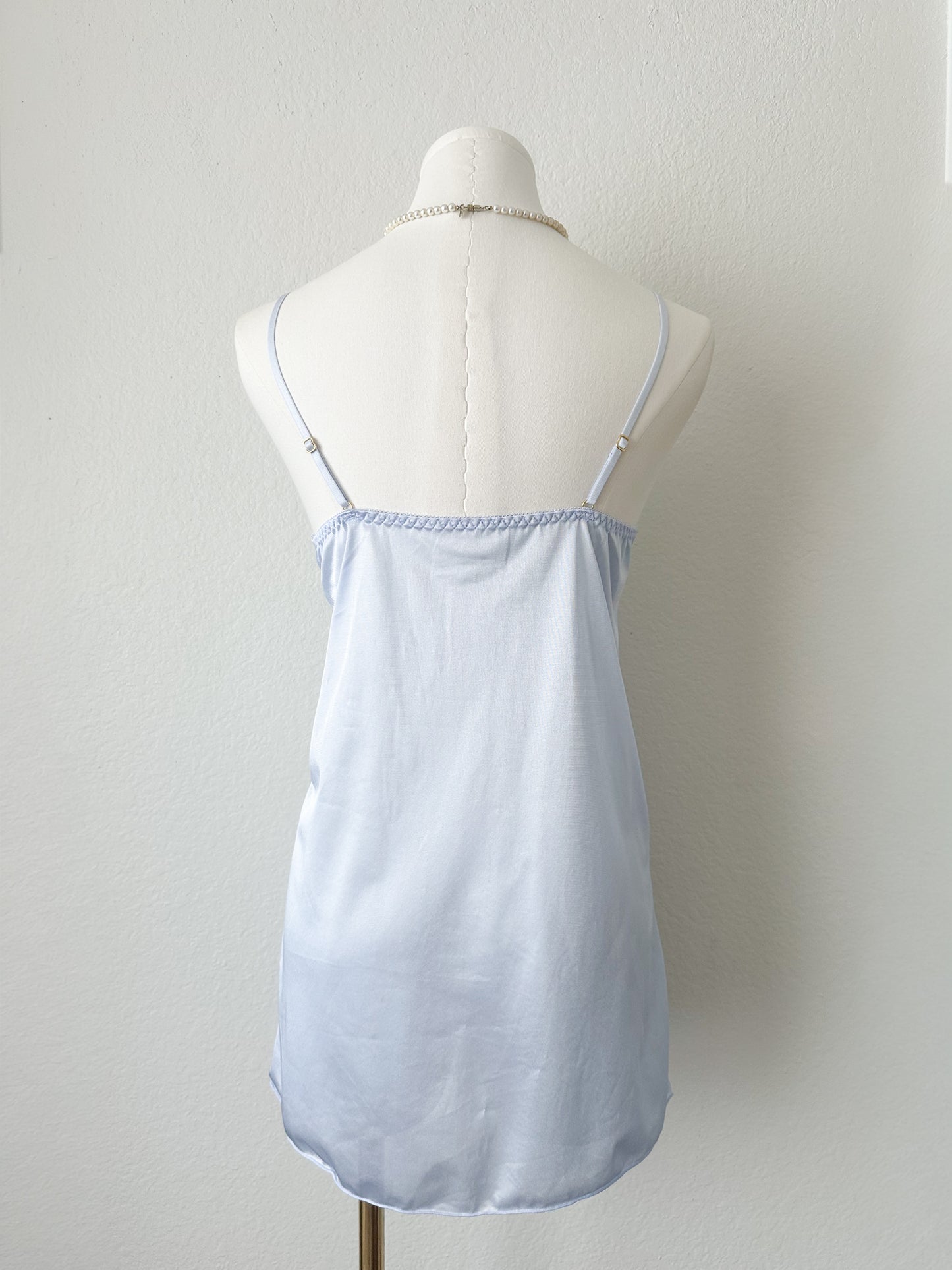 Blue Frost Lace Slipdress