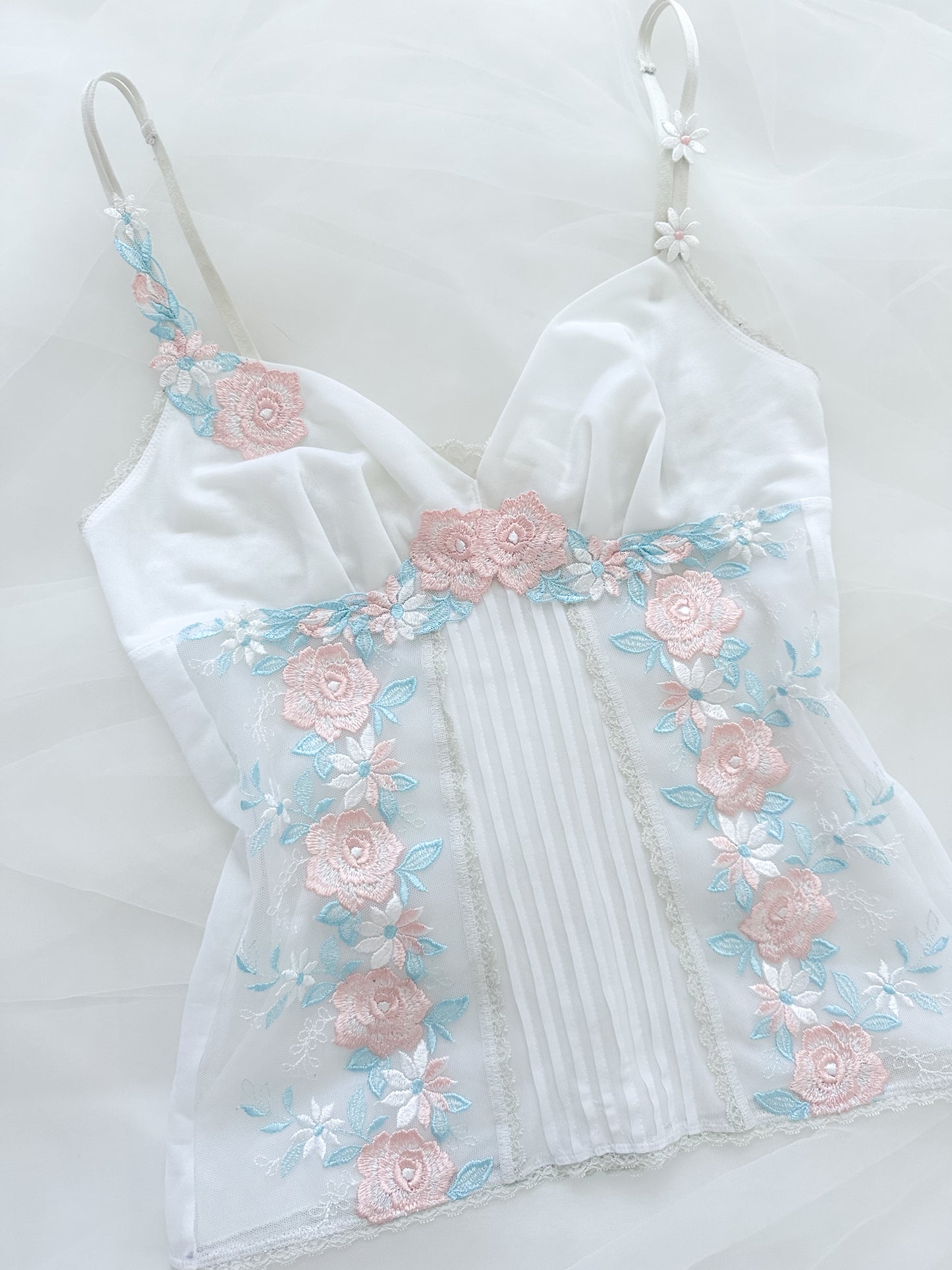 Rosewater Embroidery Camisole