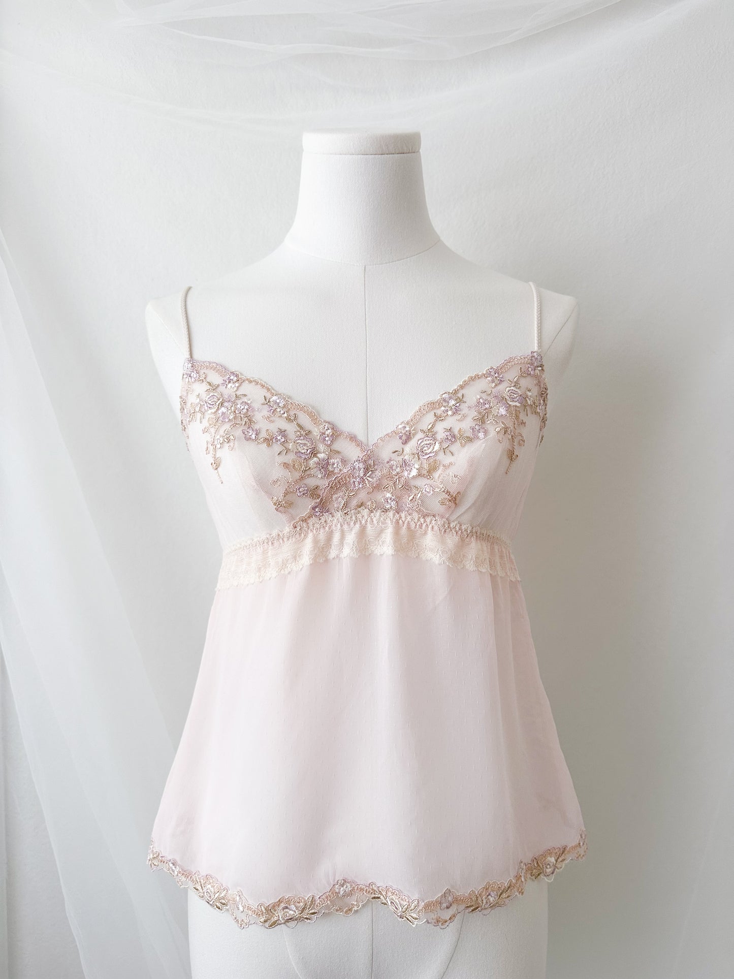 Golden Blush Petal Camisole