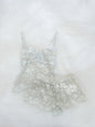 Mist Flower Sheer Lace Set