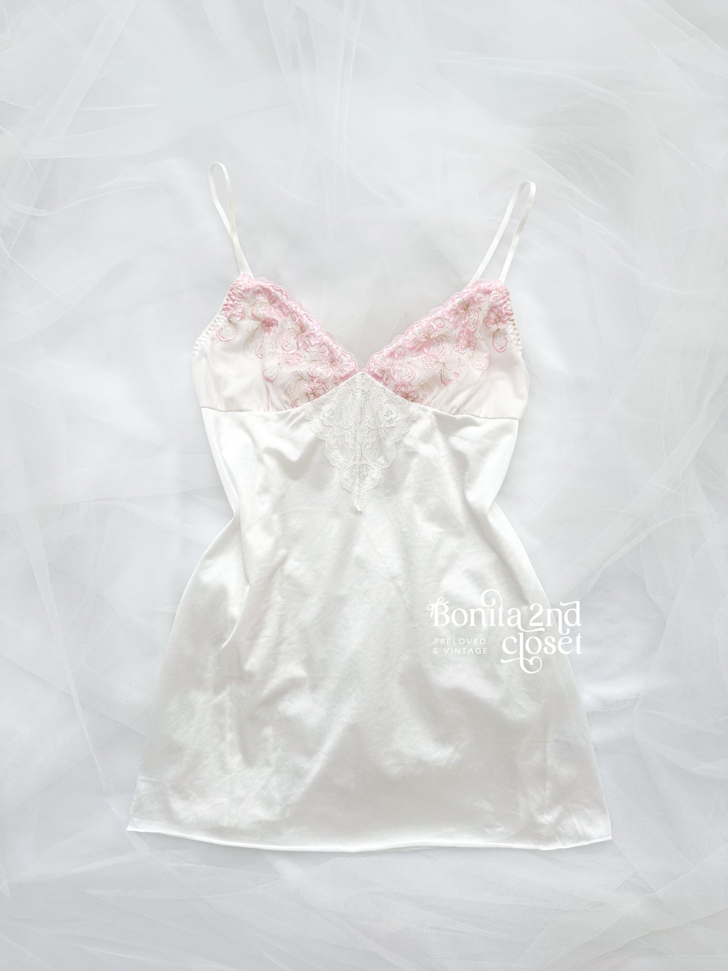 Blush Peony Lace Slipdress