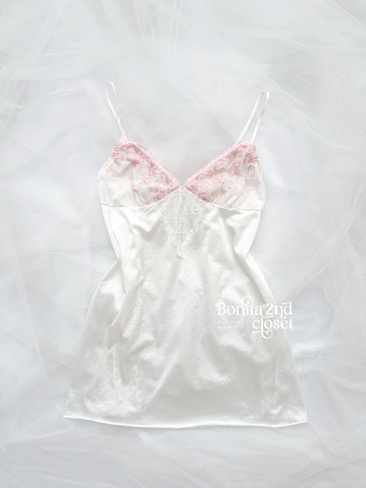 Blush Peony Lace Slipdress