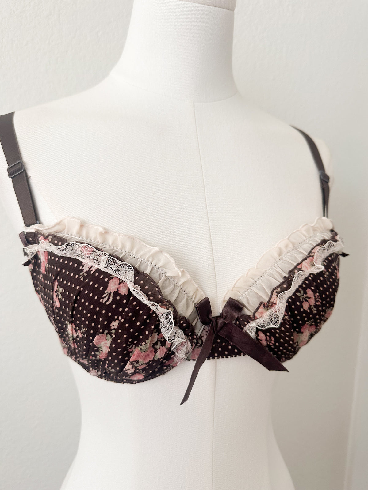 Mocha Blossom Bra 30D