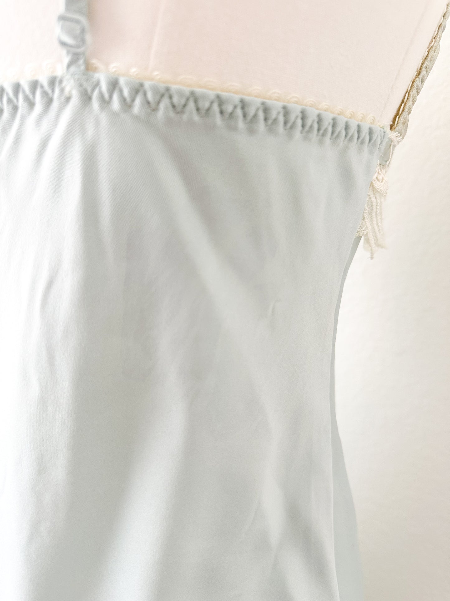 Rare Bleu Lace Reverie Slipdress