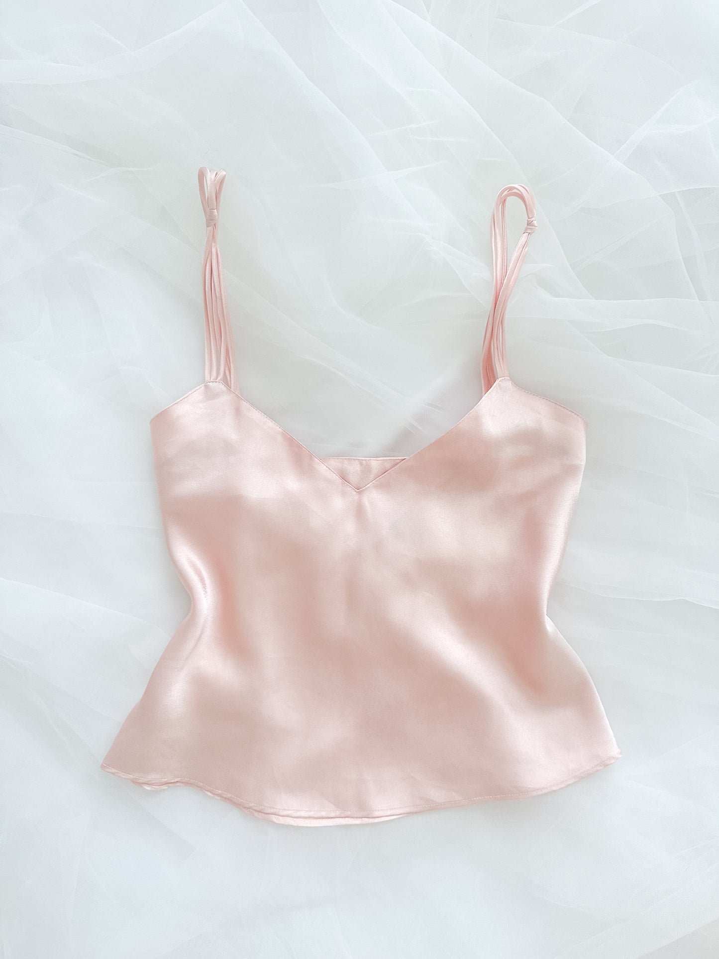 Vintage VS Blush Satin Set