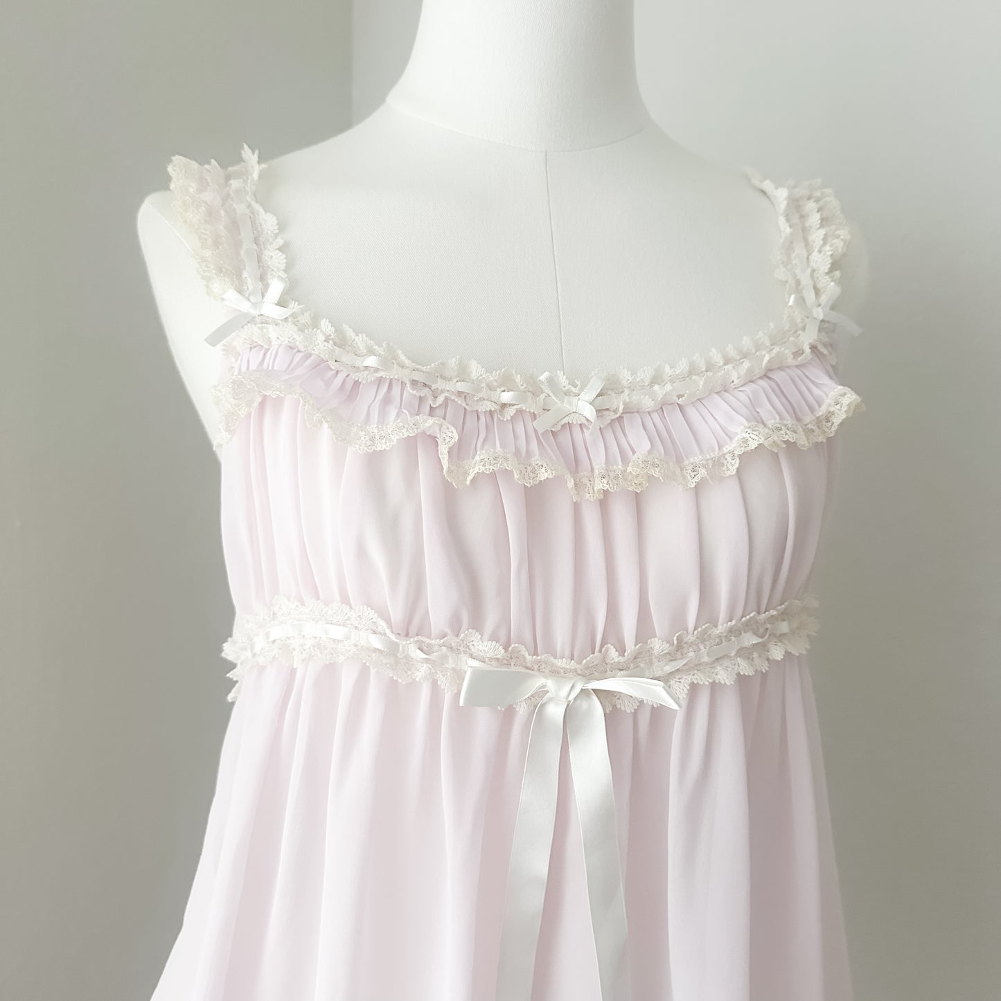 Sheer Lilac Cottage Babydoll