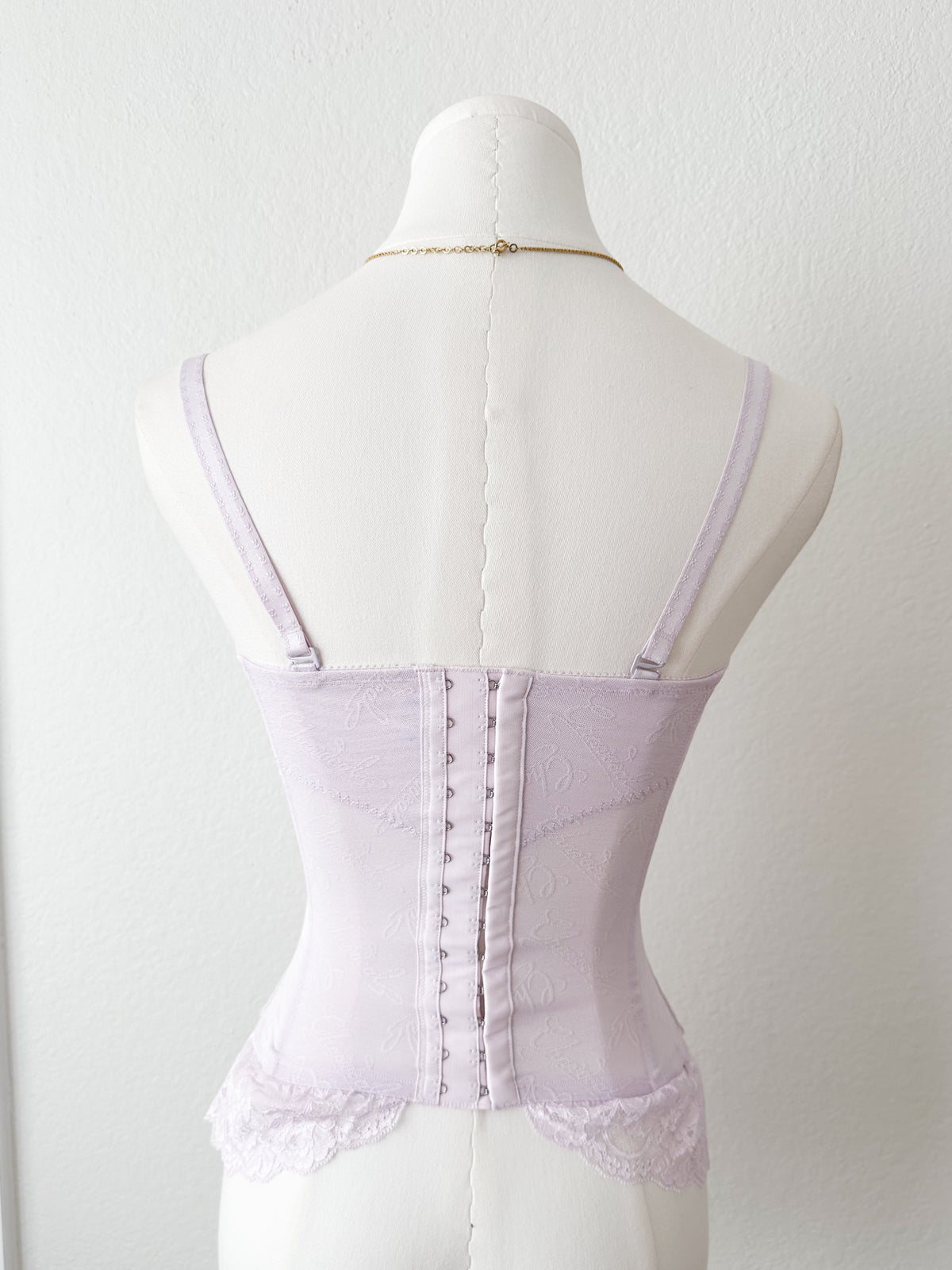 Lilac Lace Corset 30C