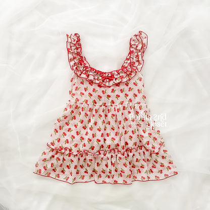 Cherry Julibee Babydoll top