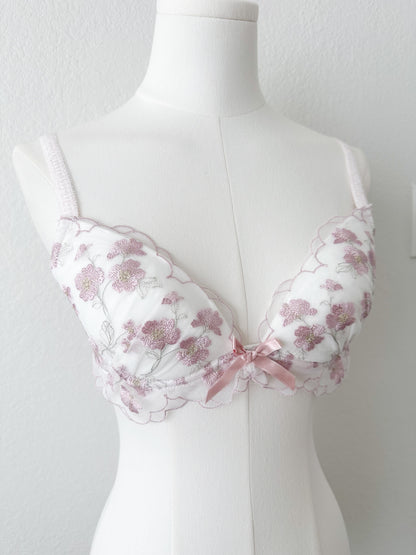 Blush Sakura Lace Bra Set