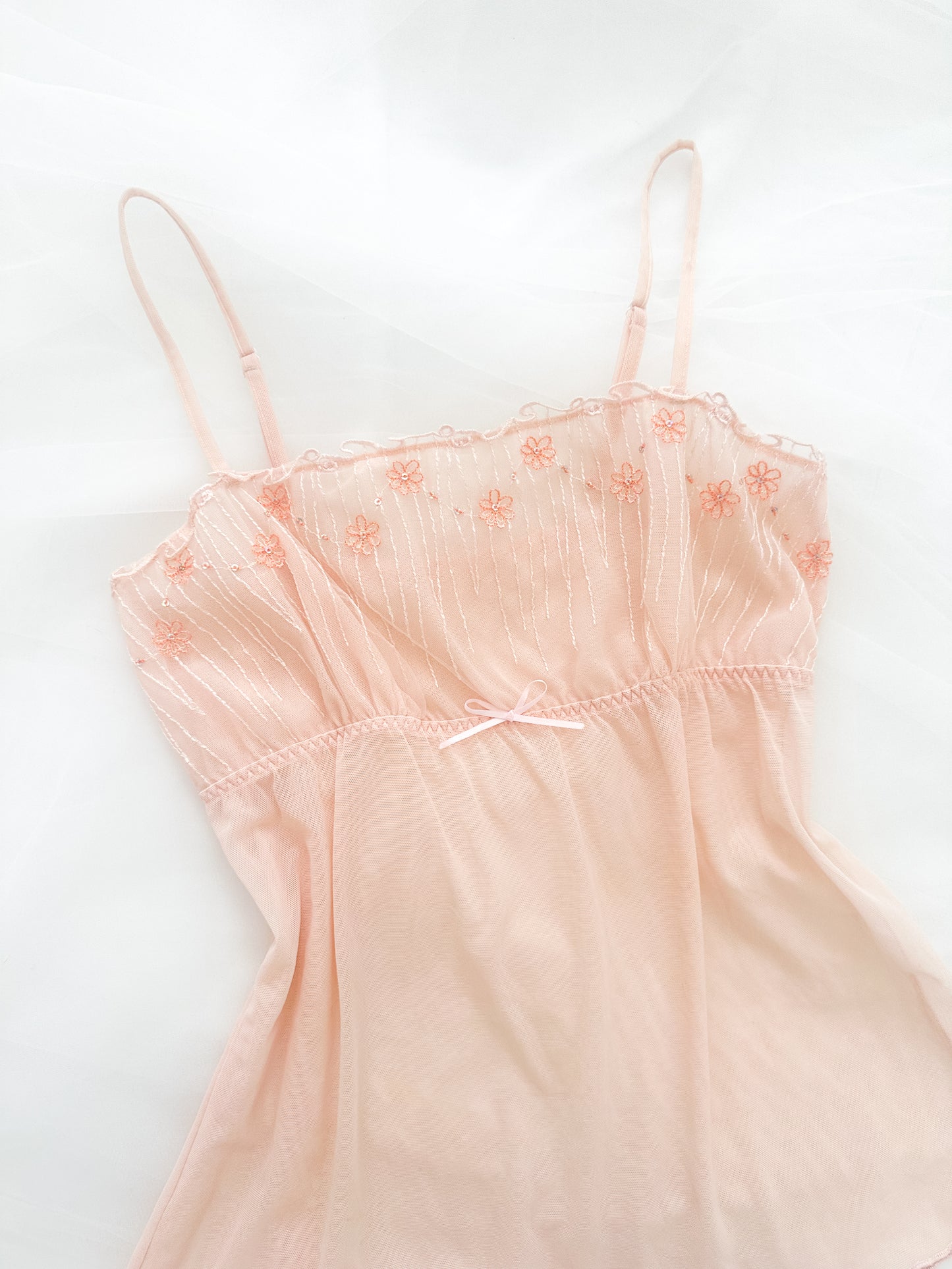 Daisy Sheer Mesh Camisole