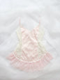 Vintage Blush Lace Babydoll