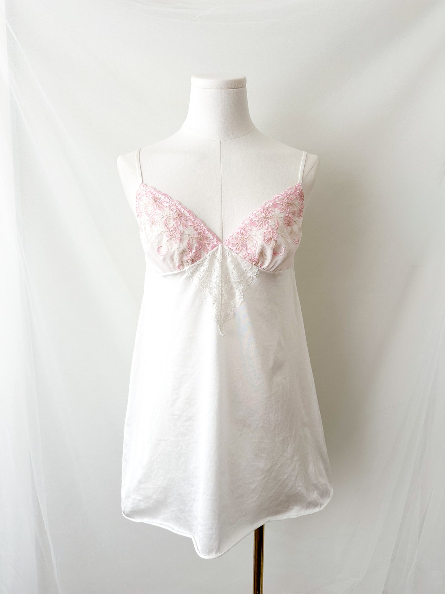 Blush Peony Lace Slipdress