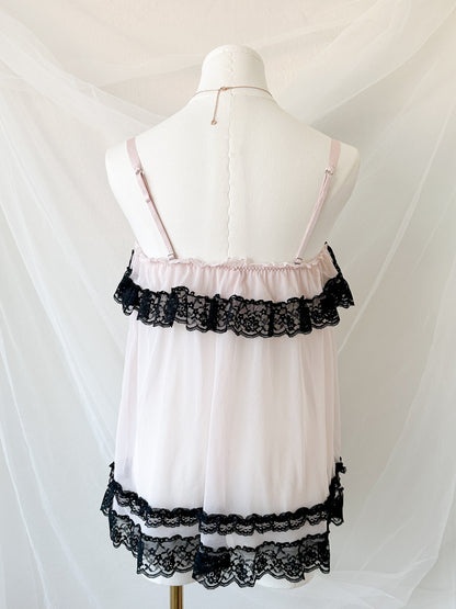 Vintage Victoria Secret Ruffle Babydoll