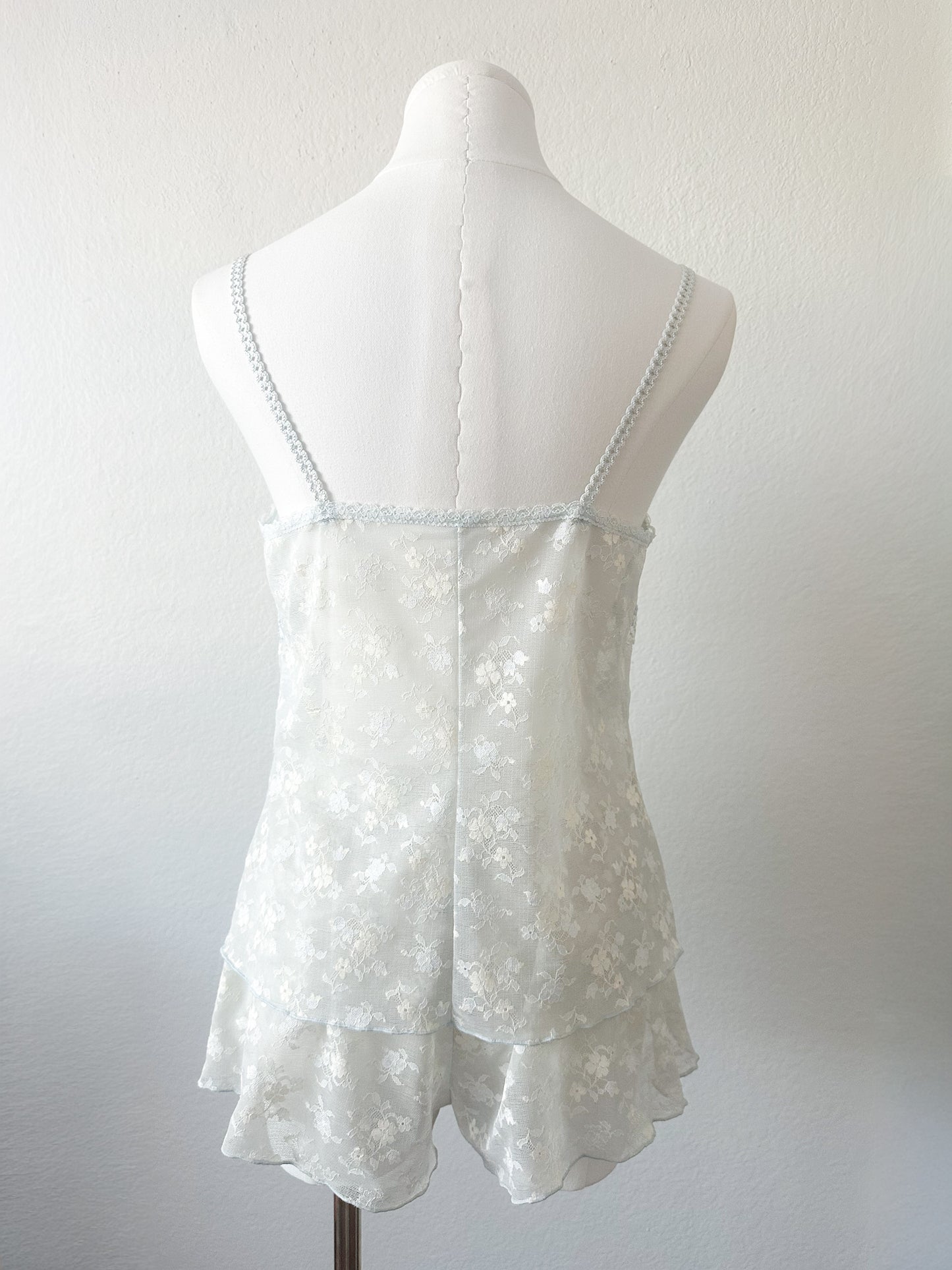 Mist Flower Sheer Lace Set