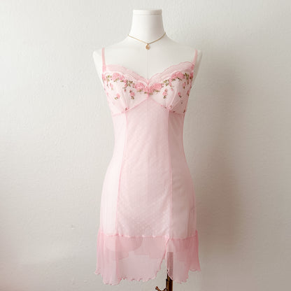 Sheer Rosebud Blooming Slip