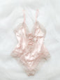 Vintage Blush Ribbon Teddy