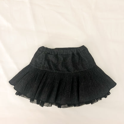 Noir Pleated Mini Skirt
