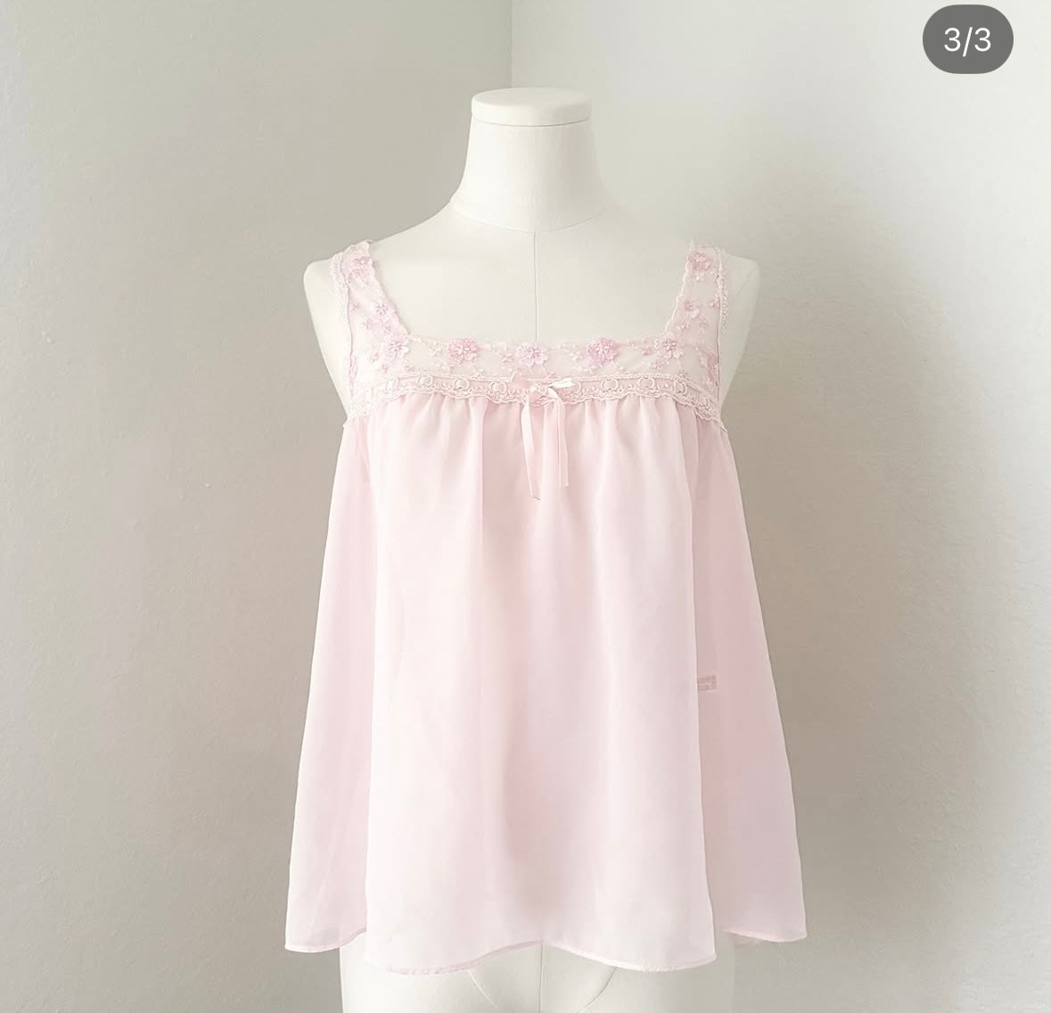 Sheer Blossom Babydoll