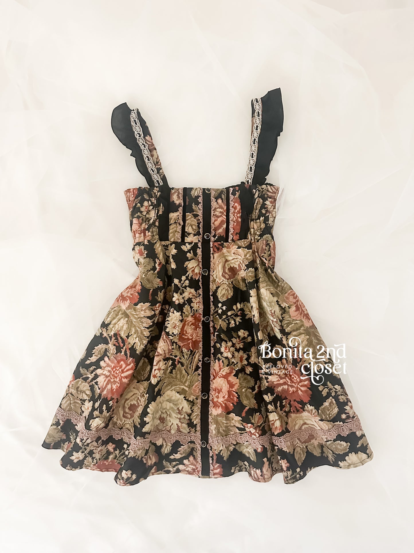 Antique Rose Babydoll Dress