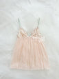 Blush Tulle Babydoll Dress