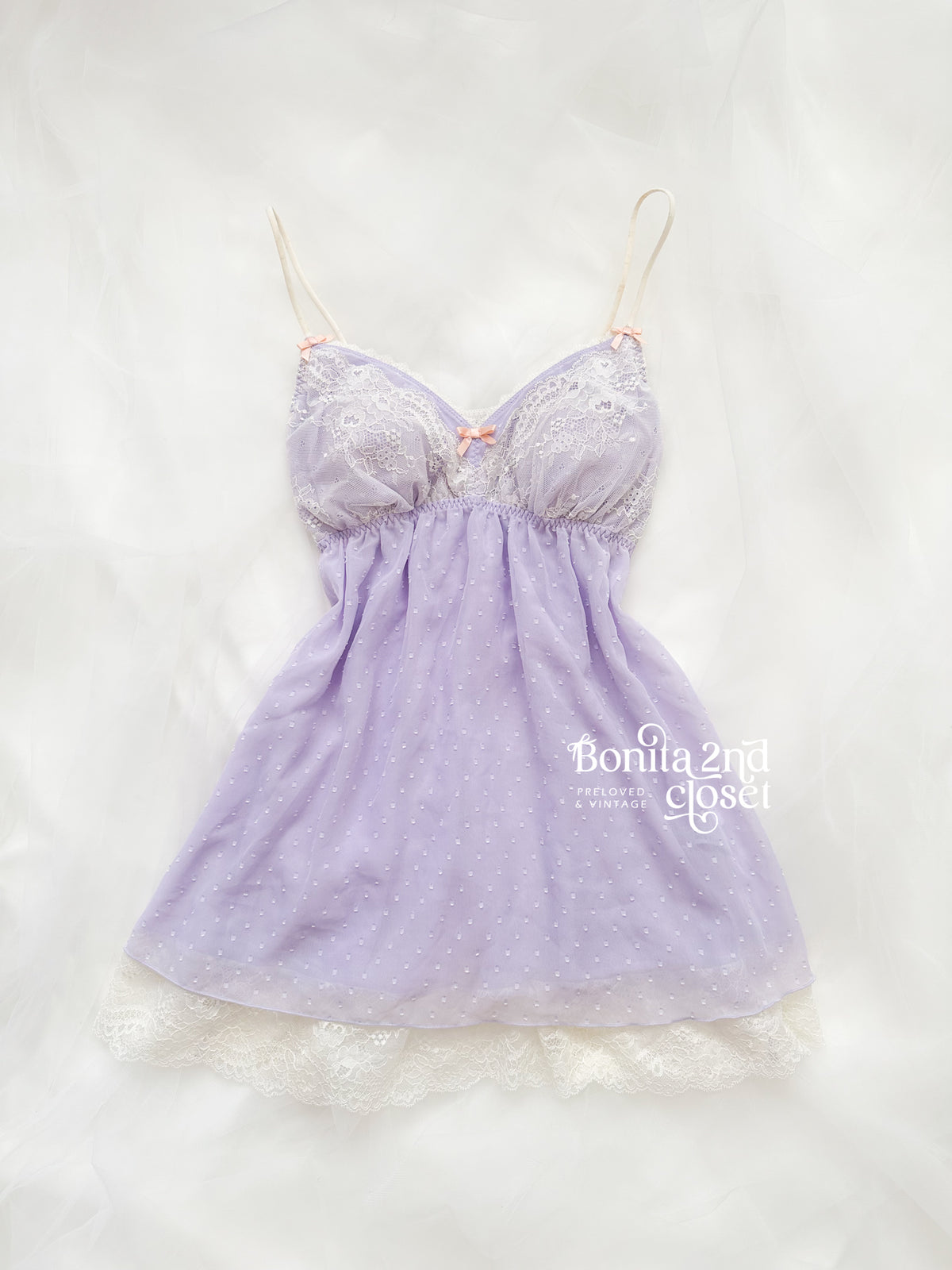 Lavender Lullaby Babydoll Slip