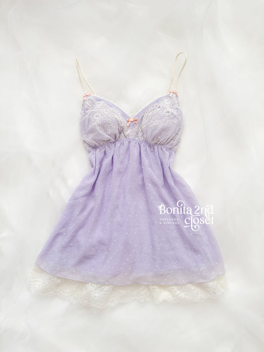 Lavender Lullaby Babydoll Slip