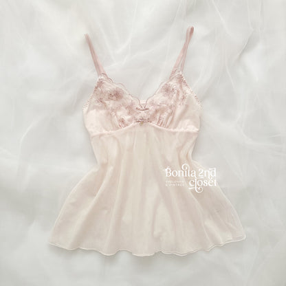Soft Blush Floral Camisole