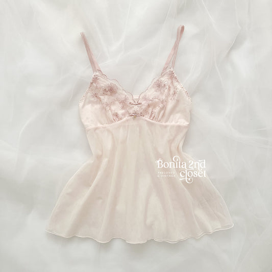 Soft Blush Floral Camisole