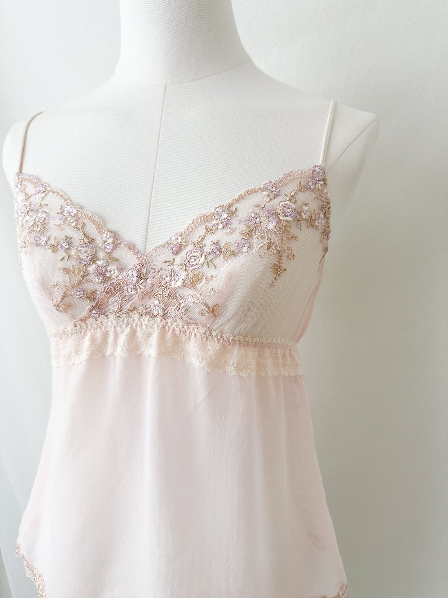 Golden Blush Petal Camisole