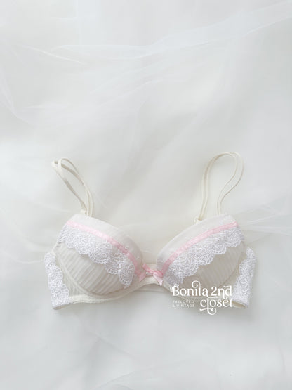 Pink Chantilly Bra 30B
