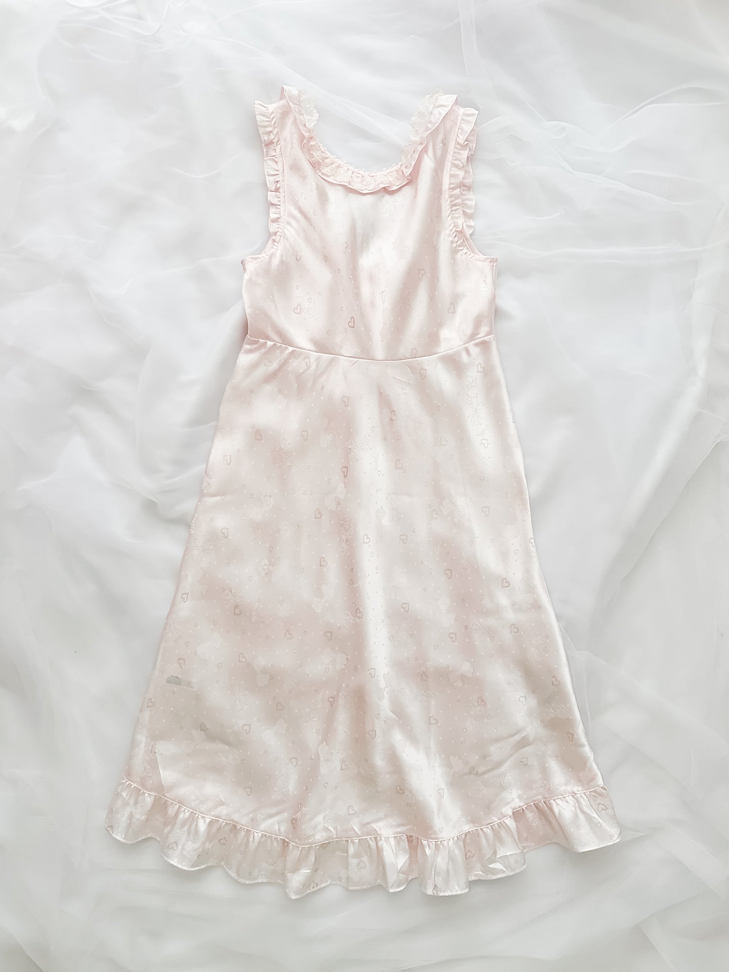 Sweetheart Ribbon Satin Slip