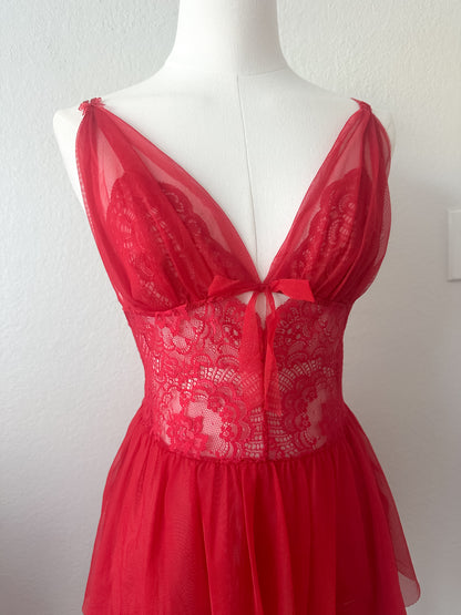 Eblin Crimson Veil Slip