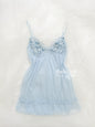 Skyfluff Ruffle Slipdress