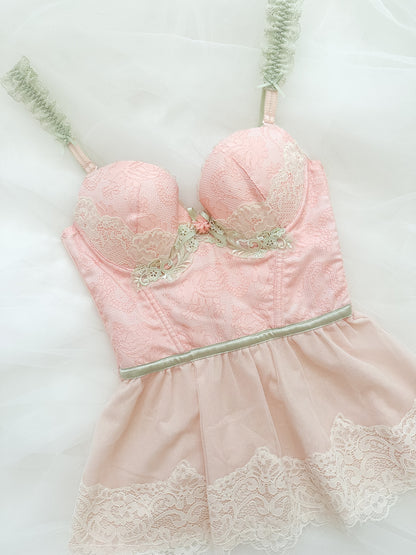 Sage Blossom Fae Corset