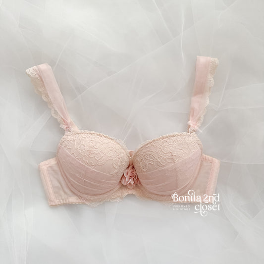 Enchanted Blush Bloom Bra