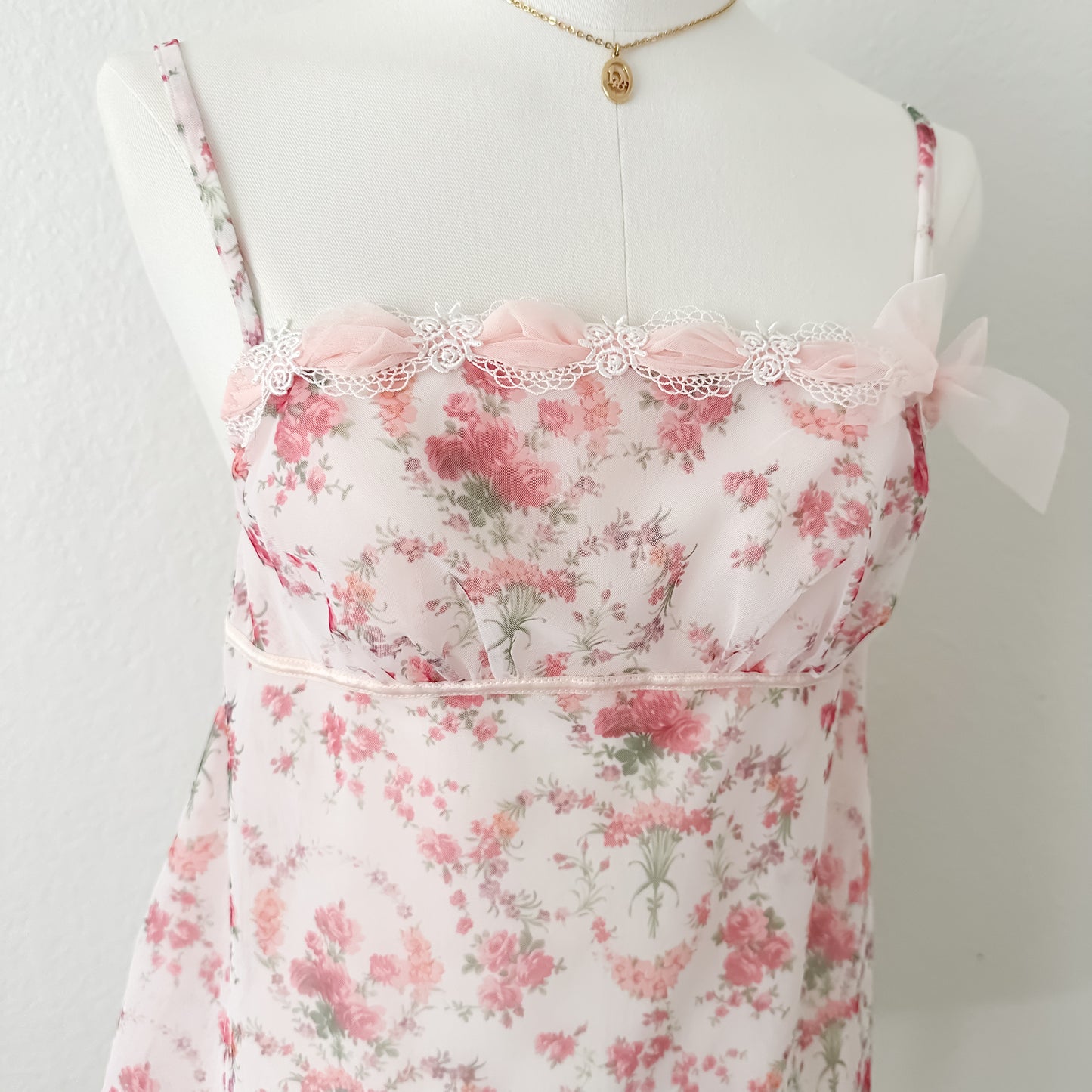 Floral Mist Babydoll camisole