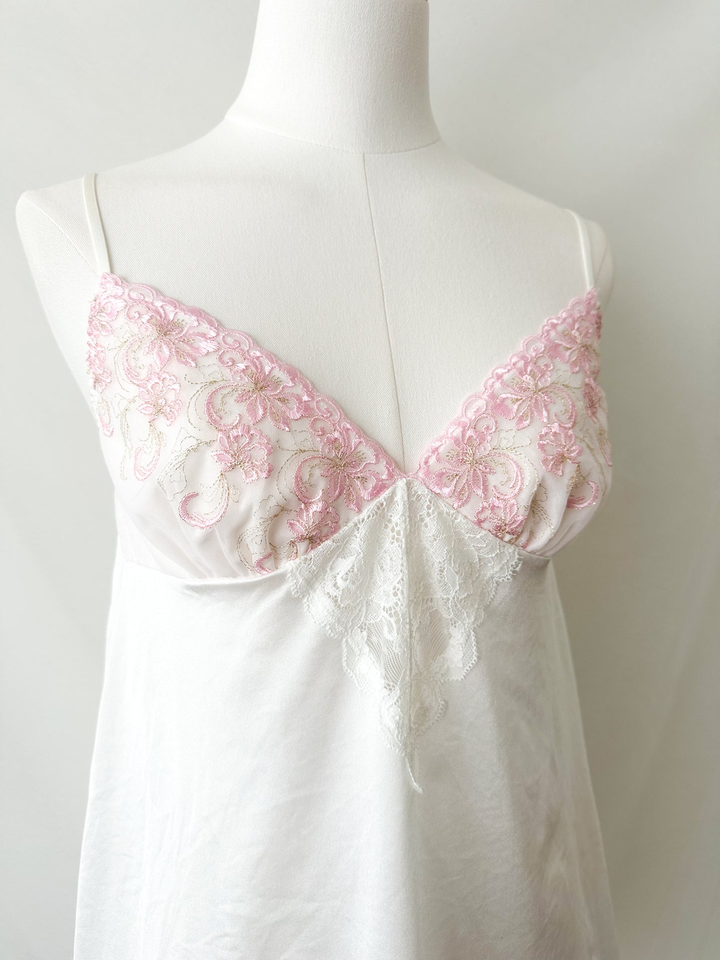 Blush Peony Lace Slipdress