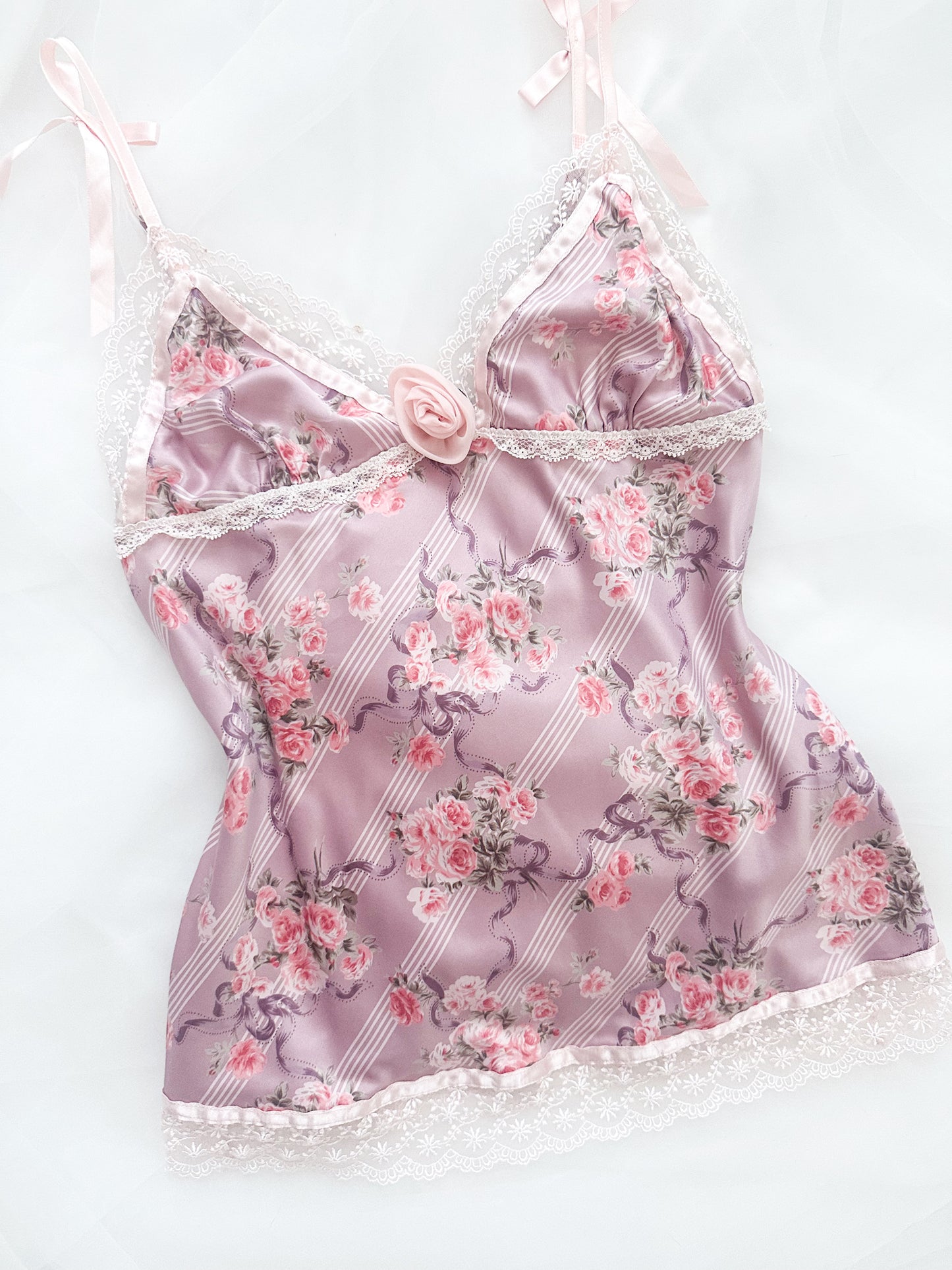 Antique Satin Rosemilk Camisole