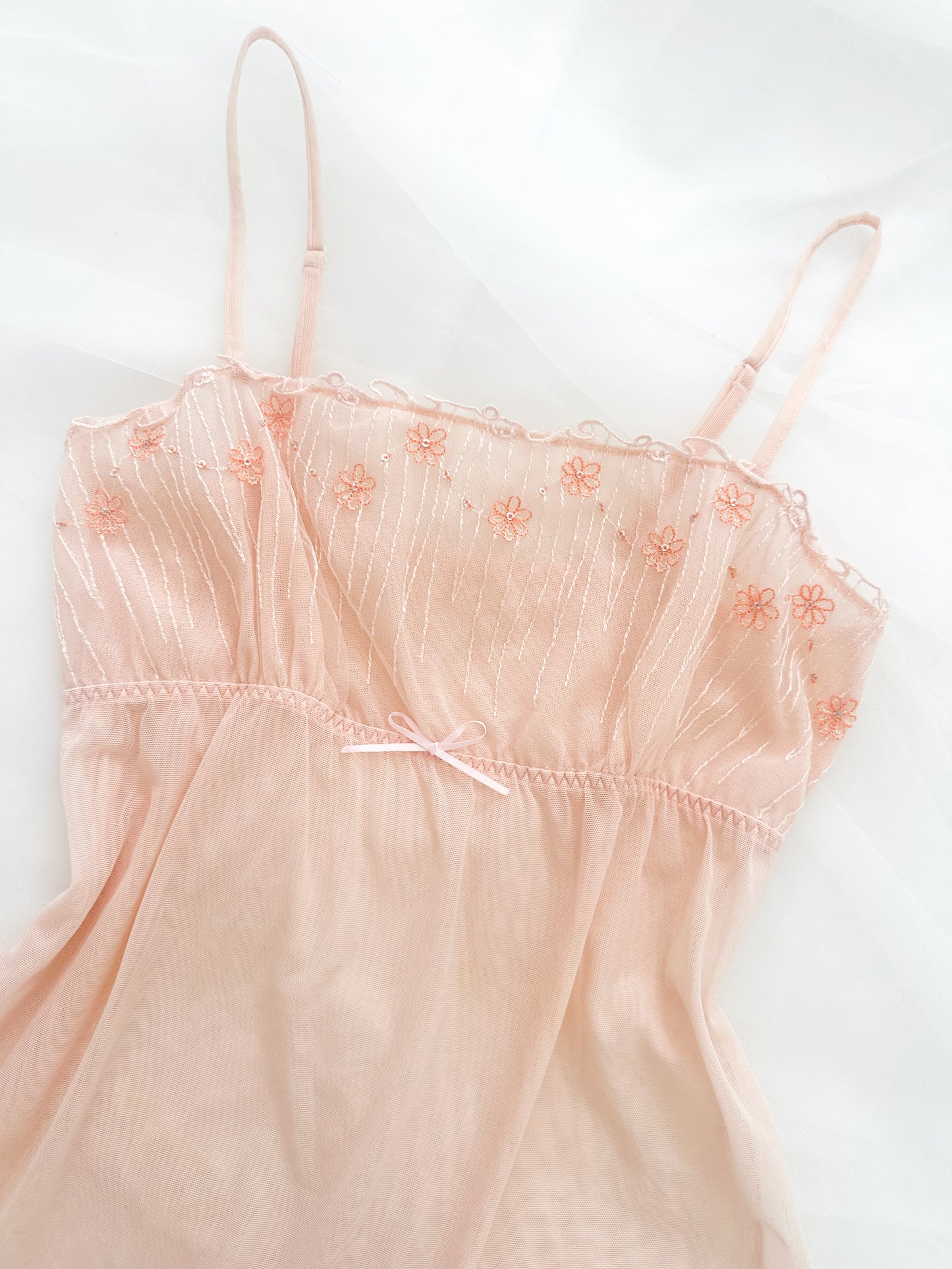 Daisy Sheer Mesh Camisole