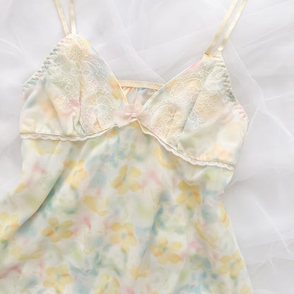 Lemon Meringue Bloom Camisole