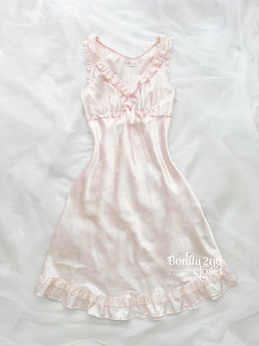 Sweetheart Ribbon Satin Slip