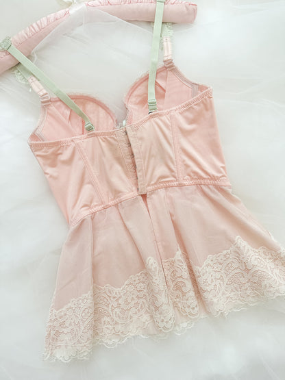 Sage Blossom Fae Corset