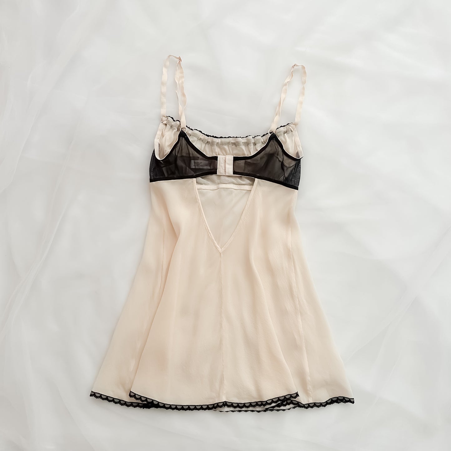 VS Silk Cream Babydoll Slip
