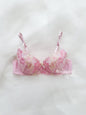 Sakura Embroidery Lace Bra 32B