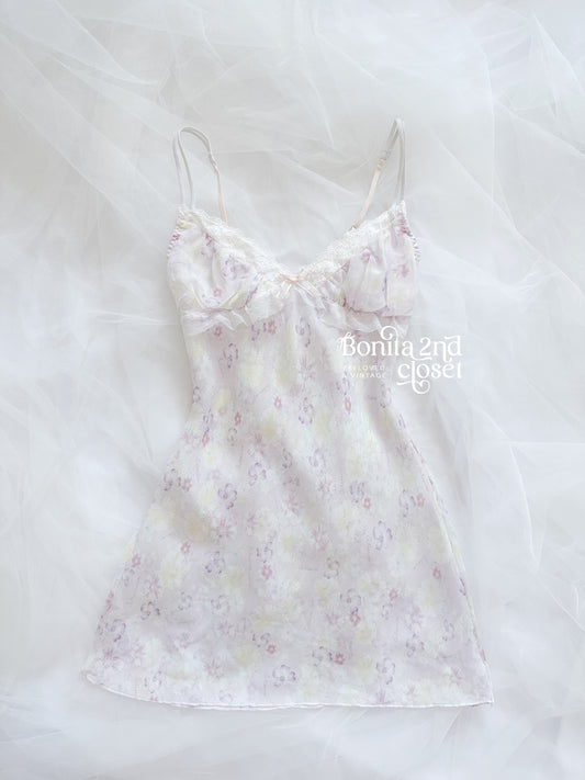 Lilac Flowerfield Slipdress