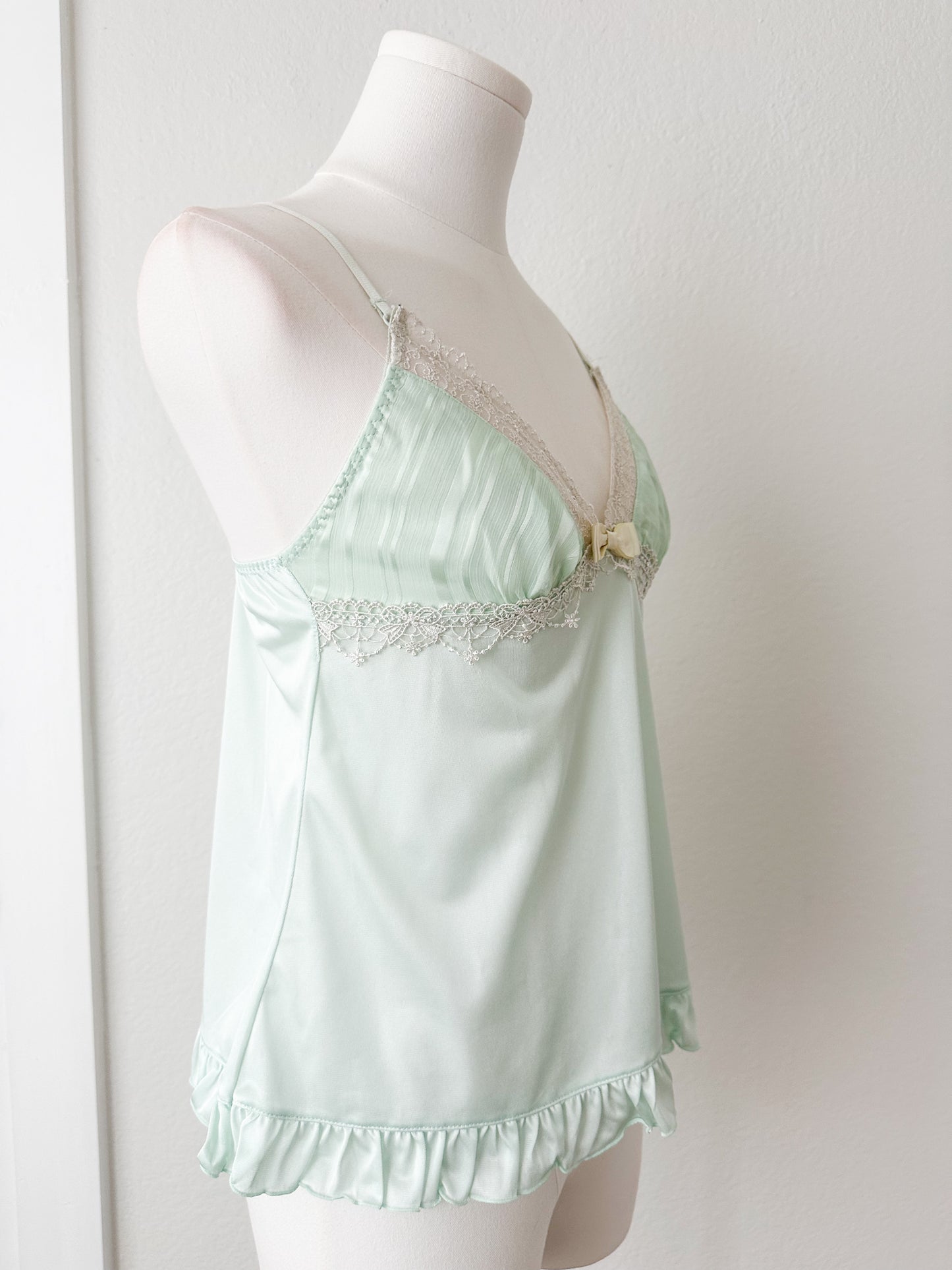 Pastel Mint Babydoll Camisole