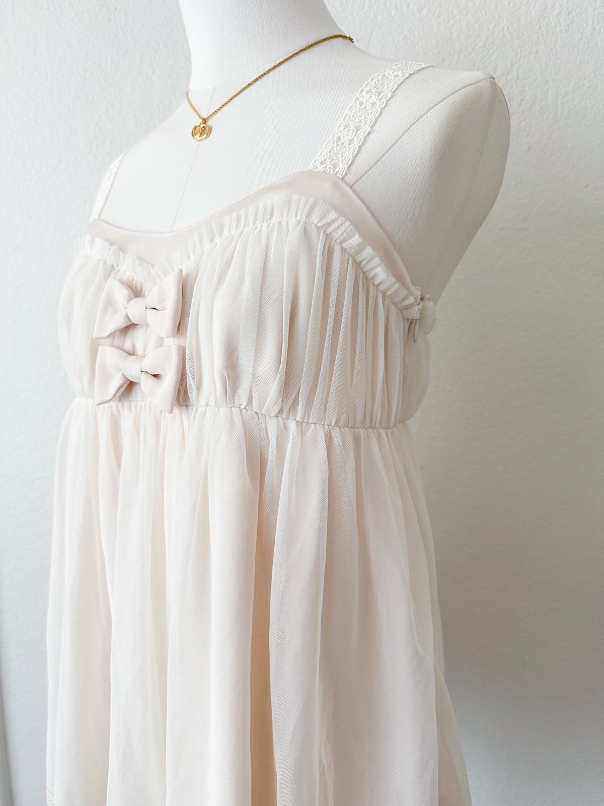 Irovy Ribbon Babydoll Top