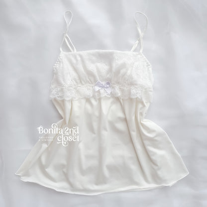 Japanese Vanilla Lace Camisole Set