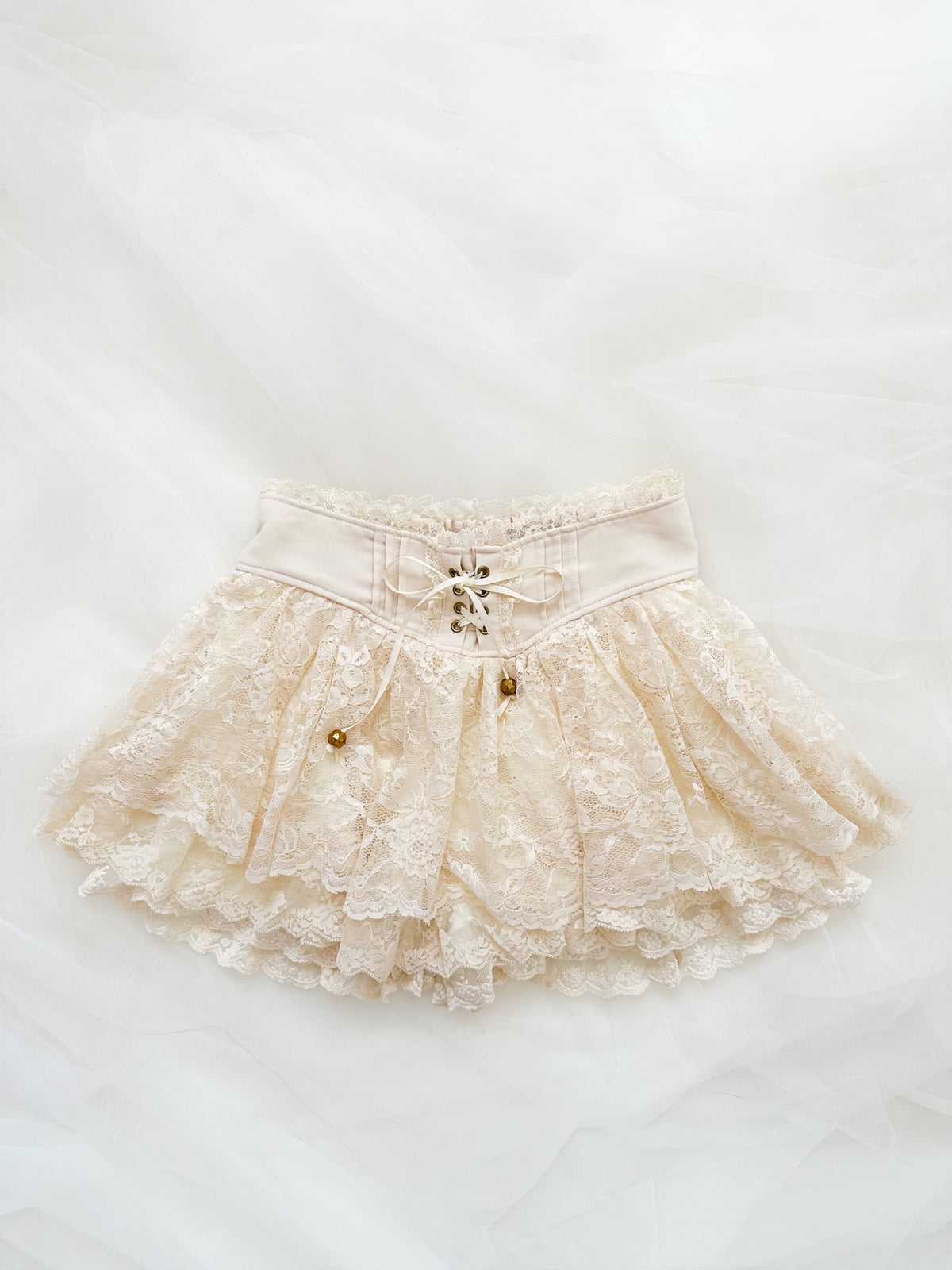 Liz Lisa Cream Lace Corset Skirt