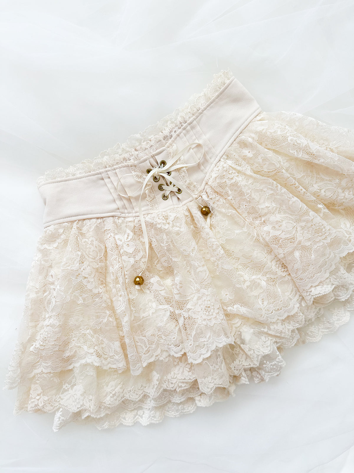 Liz Lisa Cream Lace Corset Skirt